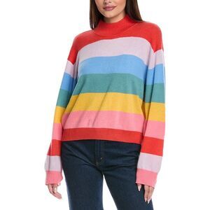 &Isla Womens  Delia Cashmere Sweater, Red